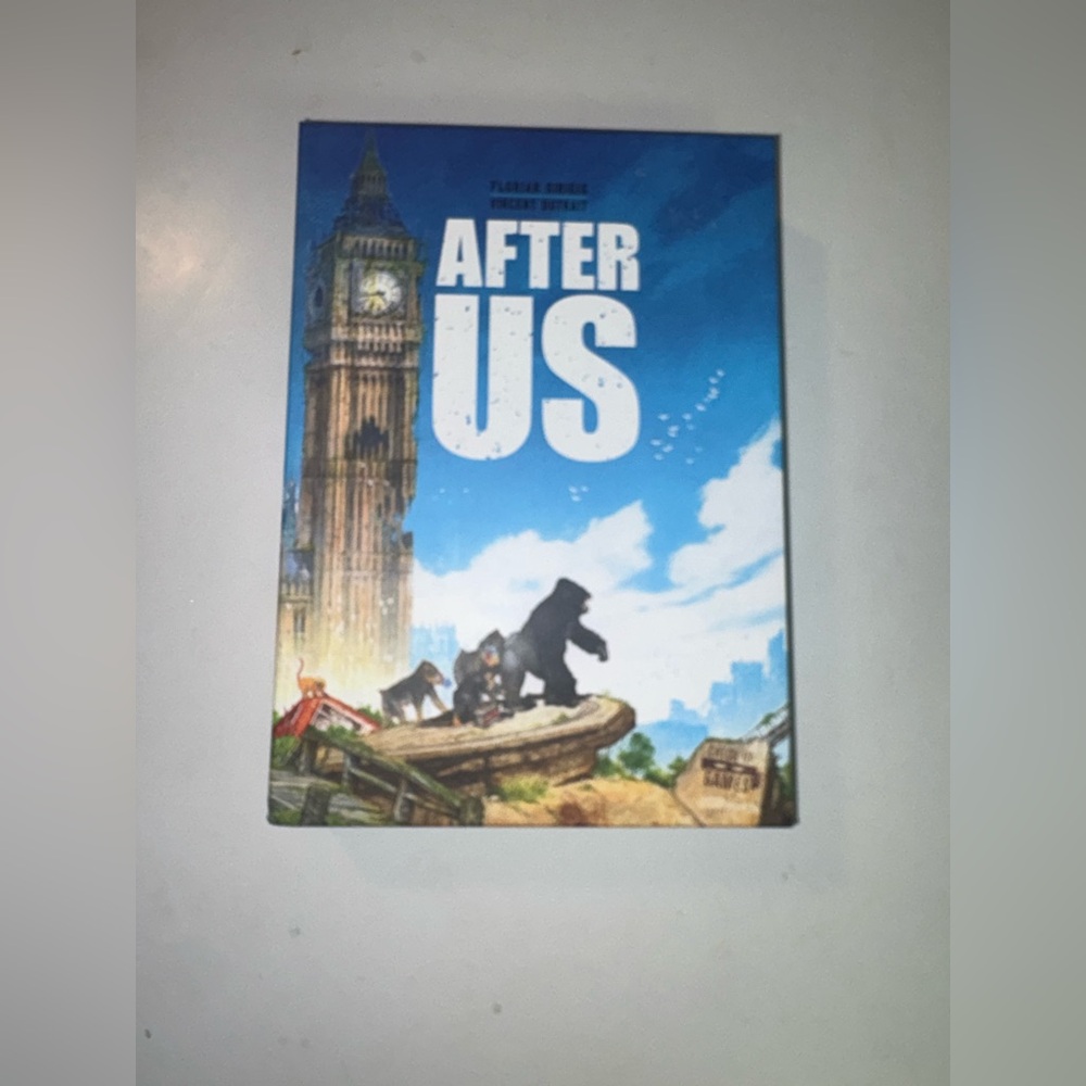 After Us Board Game-100% Complete-Excellent Condition-English